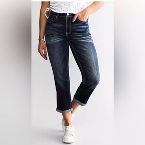 Like New BKE Payton Cuffed Stretch Capri Jean